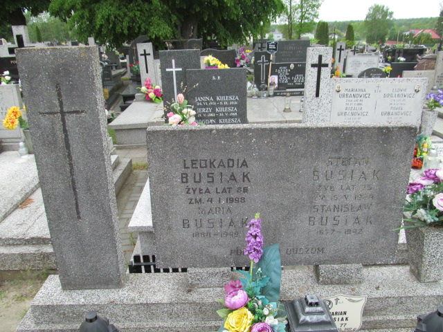 Leokadia Busiak Tuszyn - Grobonet - Wyszukiwarka osób pochowanych
