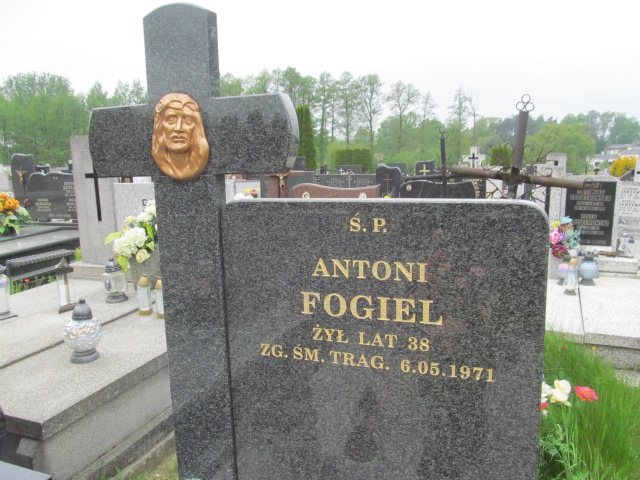 Antoni Fogiel Tuszyn - Grobonet - Wyszukiwarka osób pochowanych
