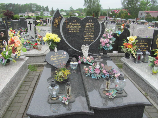 Grób Magdalena Bąkowska