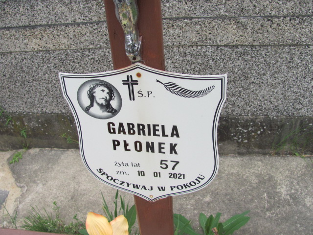 Gabriela Płonek 1964 Tuszyn - Grobonet - Wyszukiwarka osób pochowanych